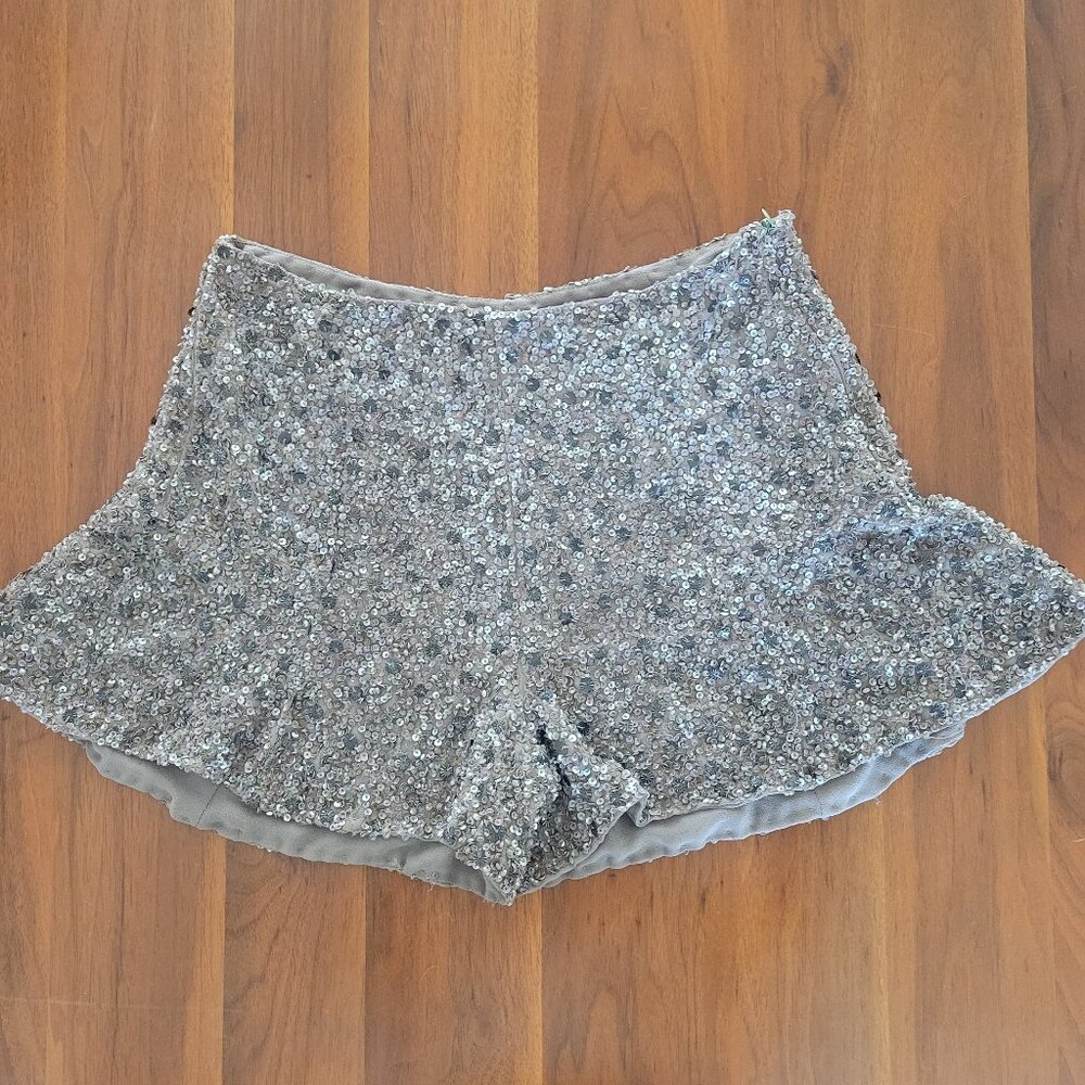 Zara Fully Sequined Shorts